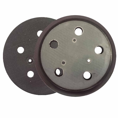 Superior Pads And Abrasives Replacement Sanding Pad & Backing Plate, 5" Dia - 5 Hole Hook & Loop Sander Pad RSP29